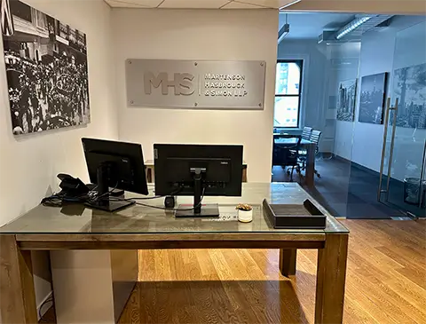 New York office lobby photo