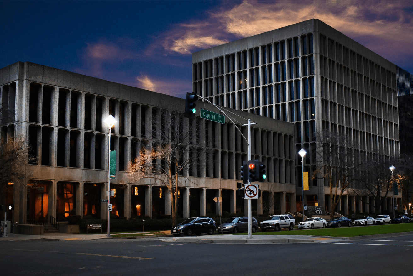 Sacramento office building exterior photo